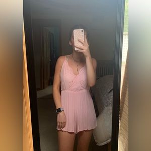 Francesca’s Pink Romper